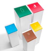 Papeleras de reciclaje para oficina